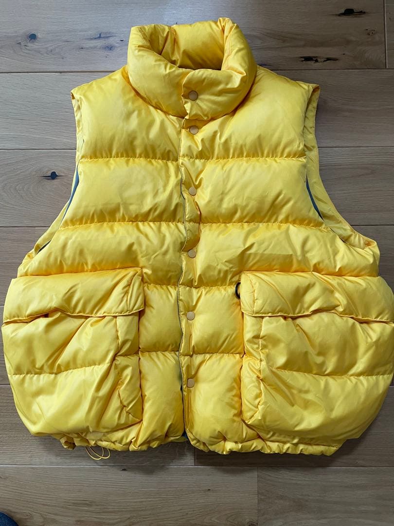 【限定値下げ】daiwa pier39イエローダウンベスト