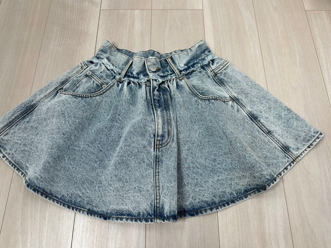 THE TOE ザ・トゥー　デニムミニスカート