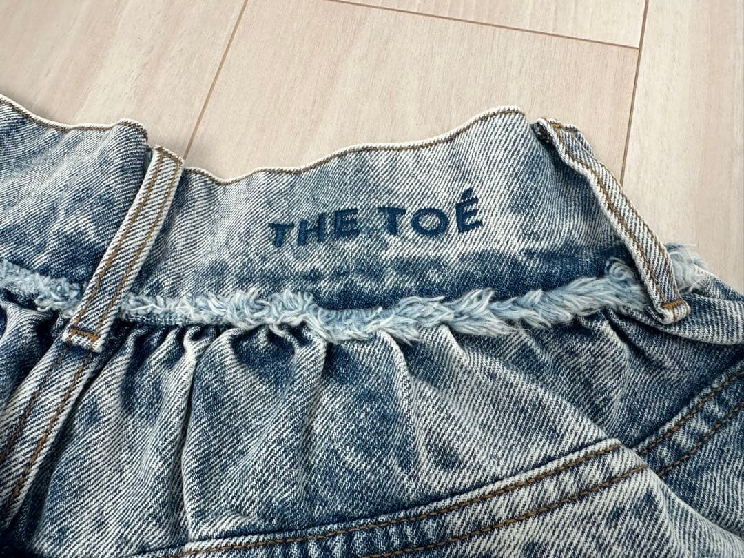 THE TOE ザ・トゥー　デニムミニスカート