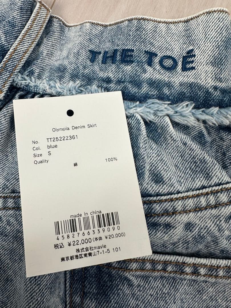 THE TOE ザ・トゥー　デニムミニスカート