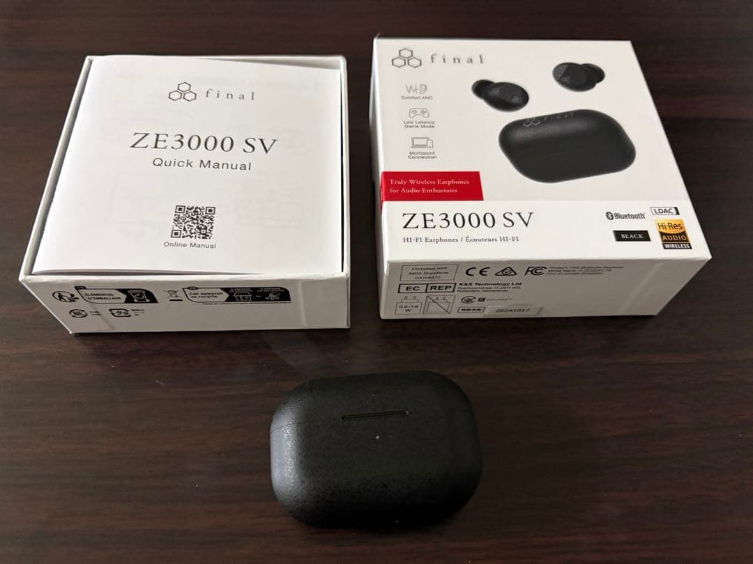 イヤホン FINAL ZE3000SV