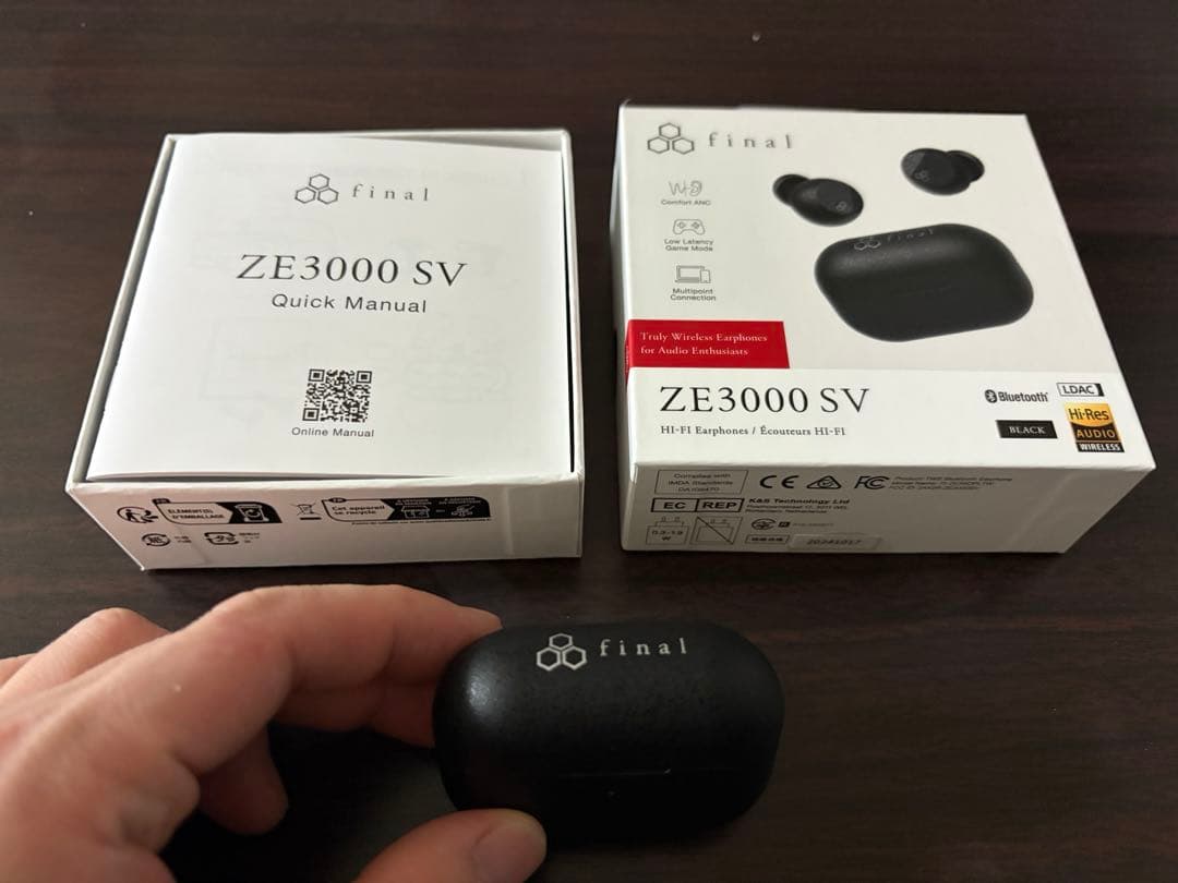 イヤホン FINAL ZE3000SV