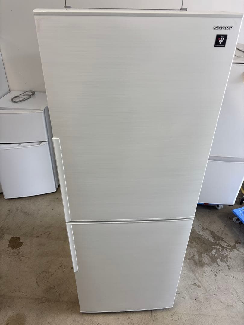 【送料＆設置込み】シャープ 冷蔵庫 SJ-PD28H-W 280L