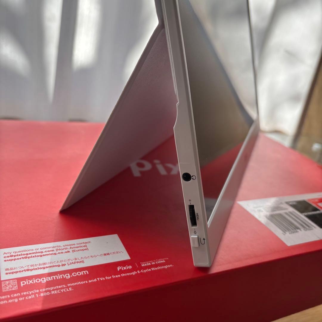 Pixio モニター本体 ケーブル、アダプター付き