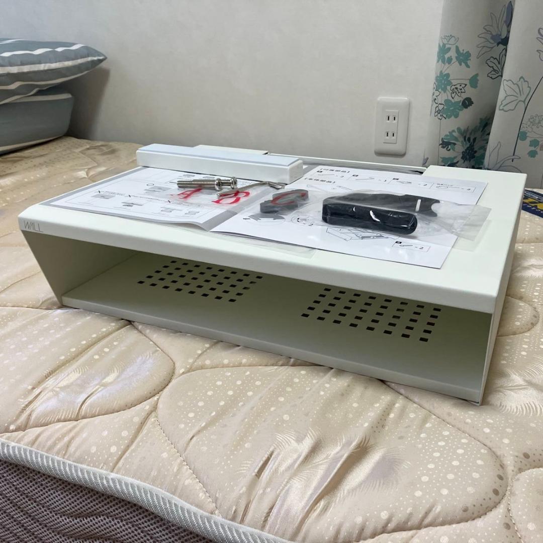 EQUALS イコールズ WALL テレビスタンド ボックス棚板 サテンホワイト