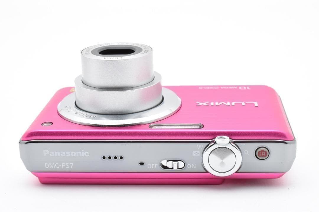 【さわ】Panasonic LUMIX DMC-FS7 ピンク