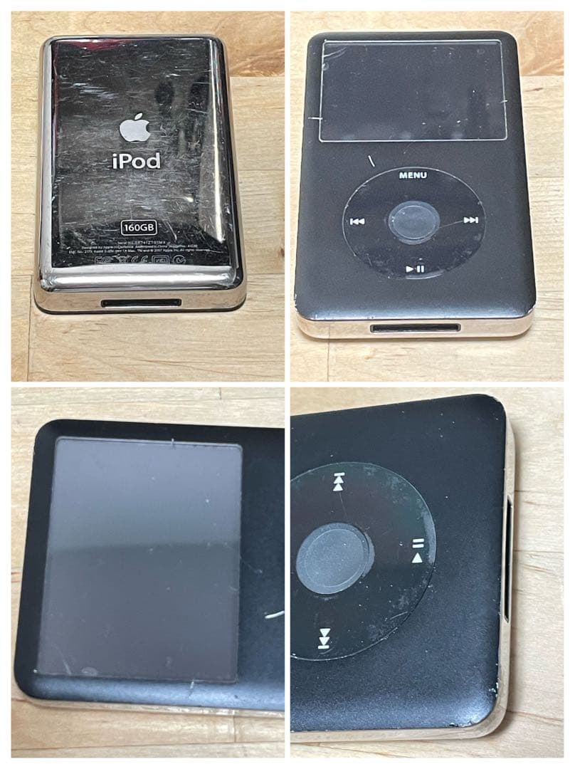 【１割引】【修理ベース】 iPod classic 6台セット ジャンク