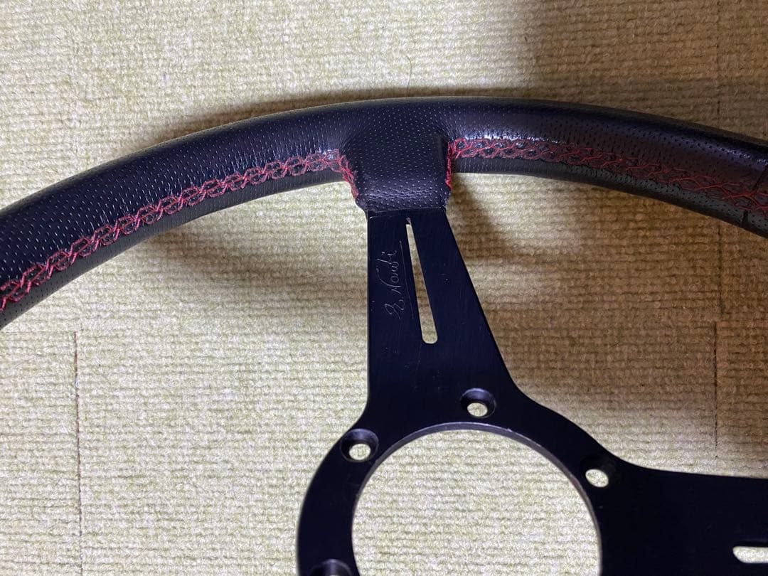 24時間限定価格NARDI ナルディステアリング360mmレザー張替カスタム品