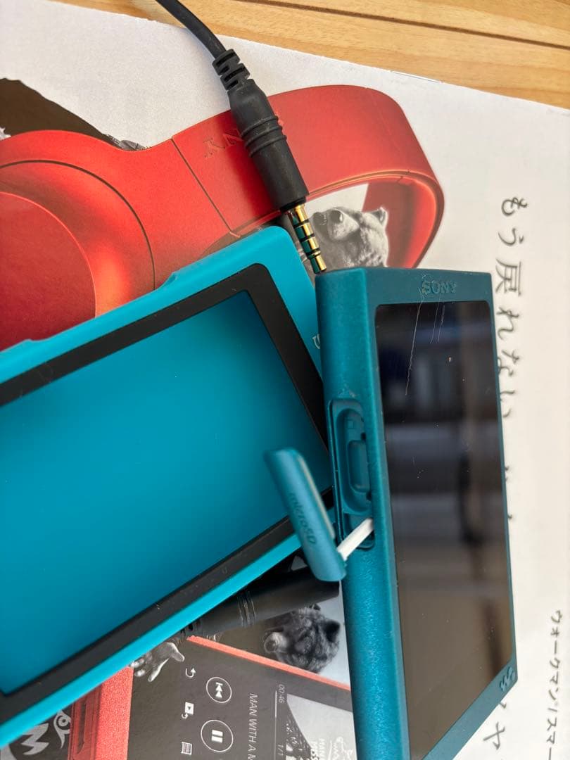 Sony WALKMAN A16 ブルー 本体と付属品