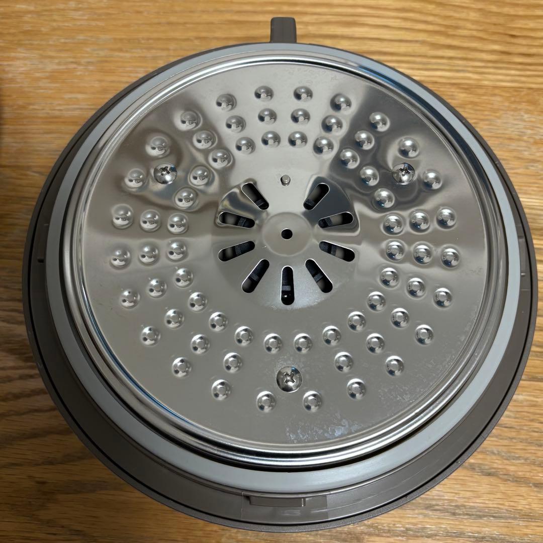 ドウシシャ 加湿器スチーム式 mistone600S 上から給水 3L ブラウン