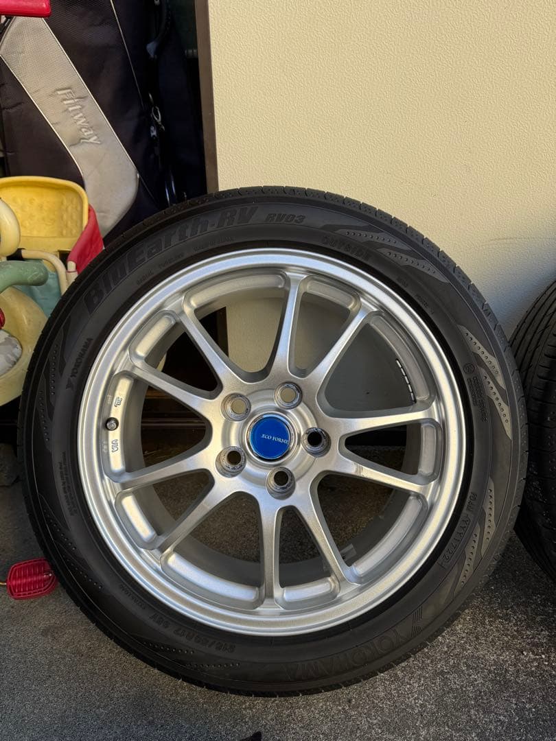 【送料込み】215/50R17／エコフォルム／ブルーアース／2022年製