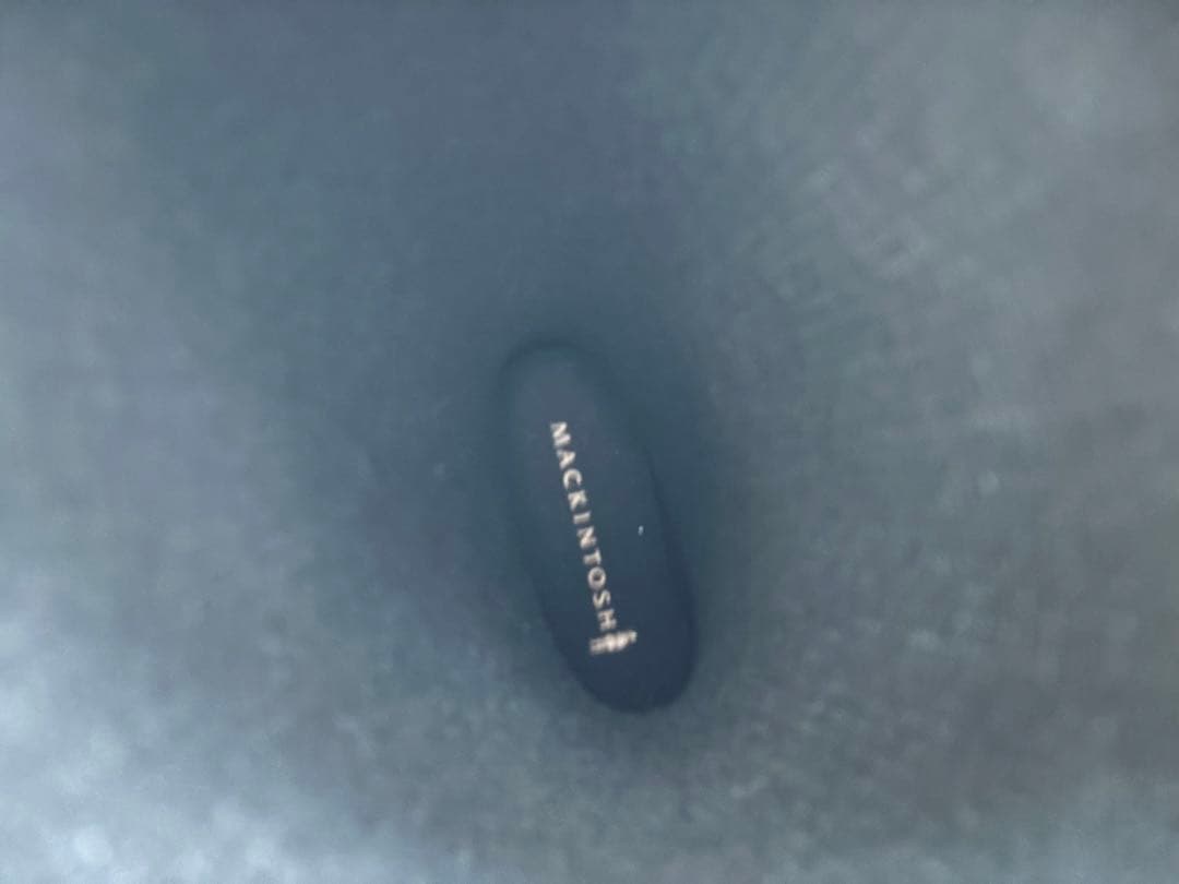 最終値下げ【新品未使用】ブラック　MACKINTOSH レインブーツ 長靴 38