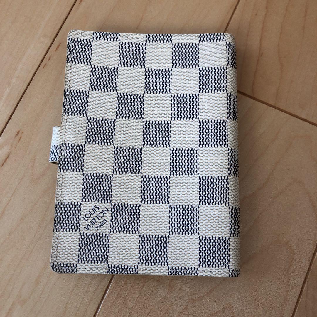 【ルイヴィトン】アジェンダPM ダミエアズール　手帳カバー