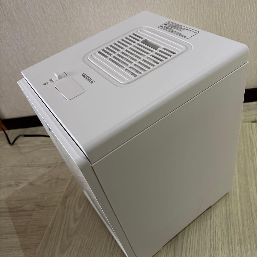 YAMAZEN 置き型スチーム加湿器 ホワイト