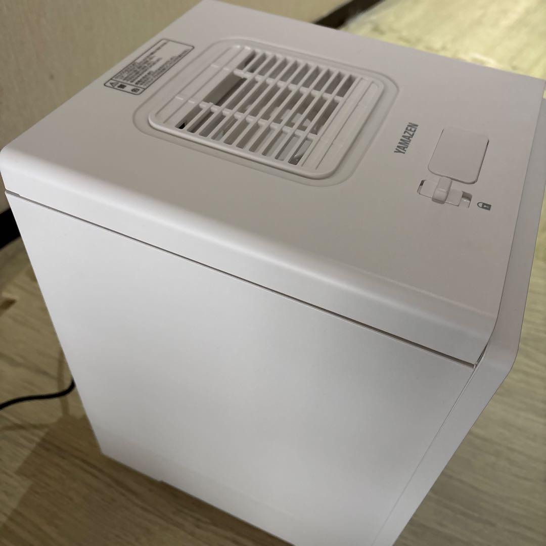 YAMAZEN 置き型スチーム加湿器 ホワイト