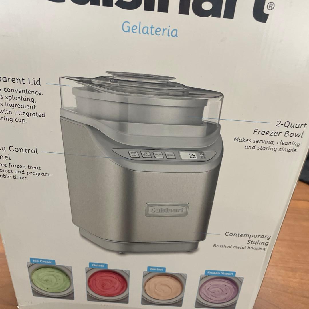 【alfさま】Cuisinart アイスクリームメーカー