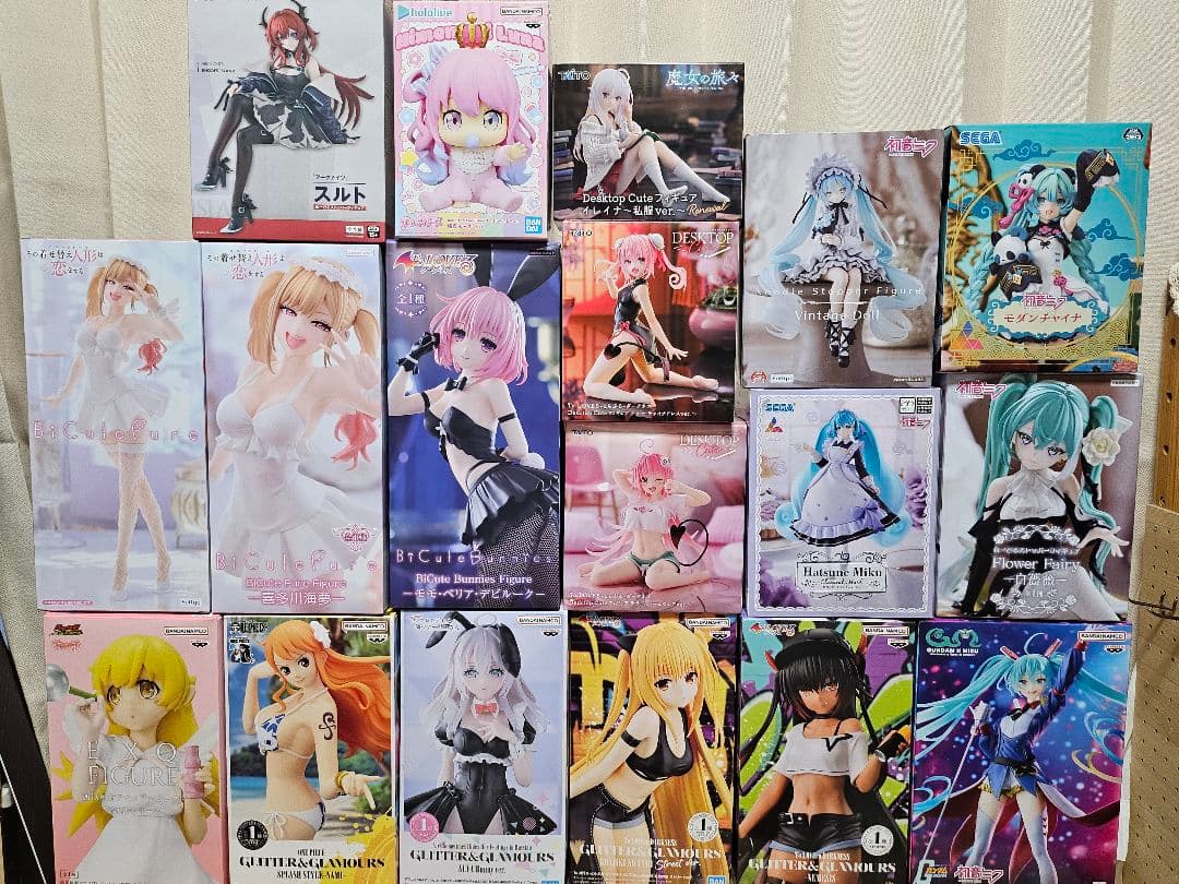 新作 美少女フィギュア アミューズメント景品 プライズ まとめ売り 18点