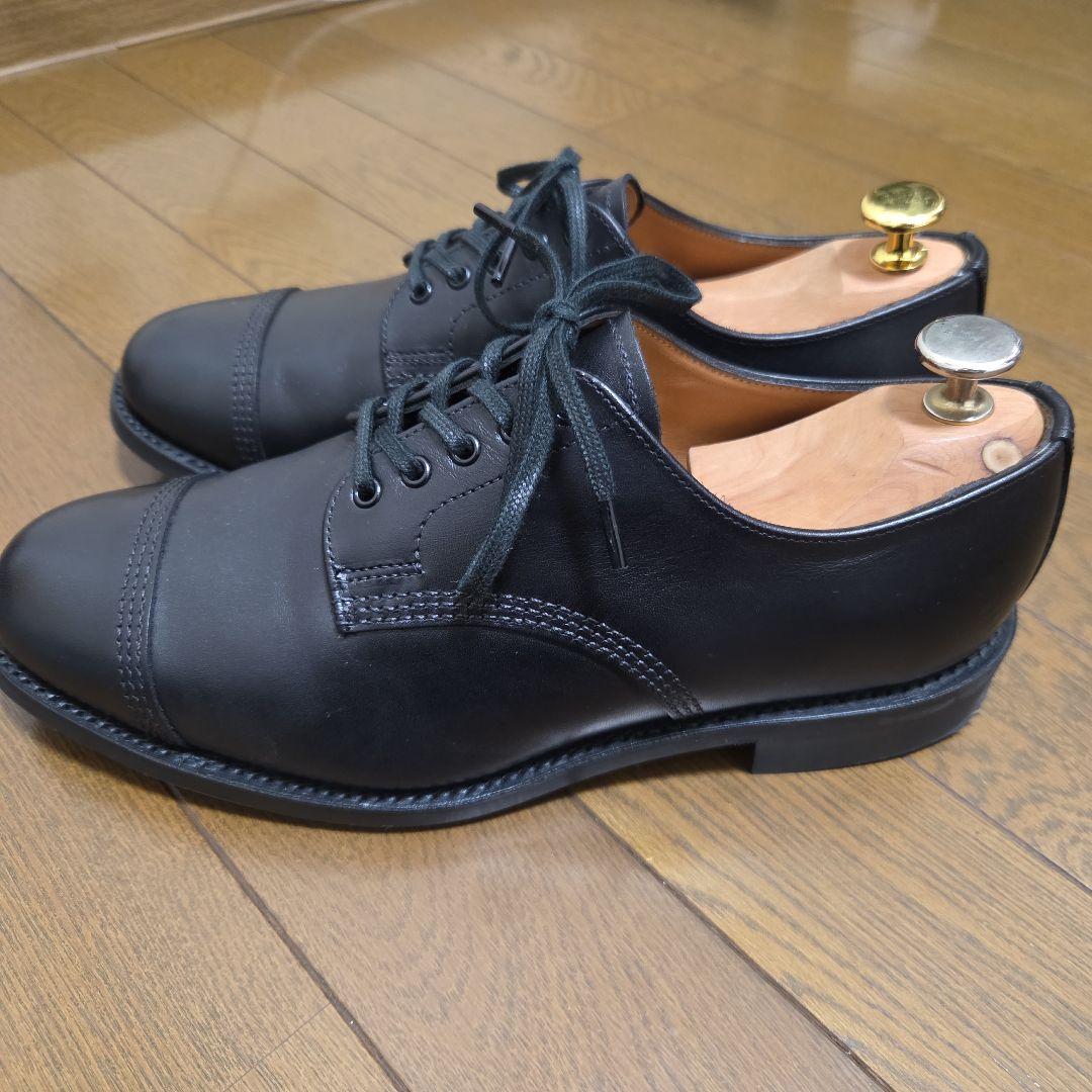 最終値下げ【別注】SANDERS ミリタリーダービー イタリアンカーフUK5.5