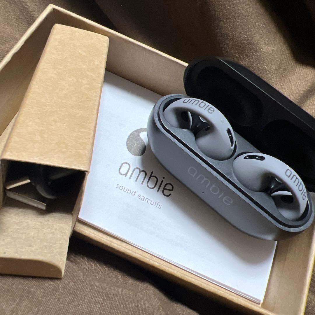 ambie sound earcuffs ストーン