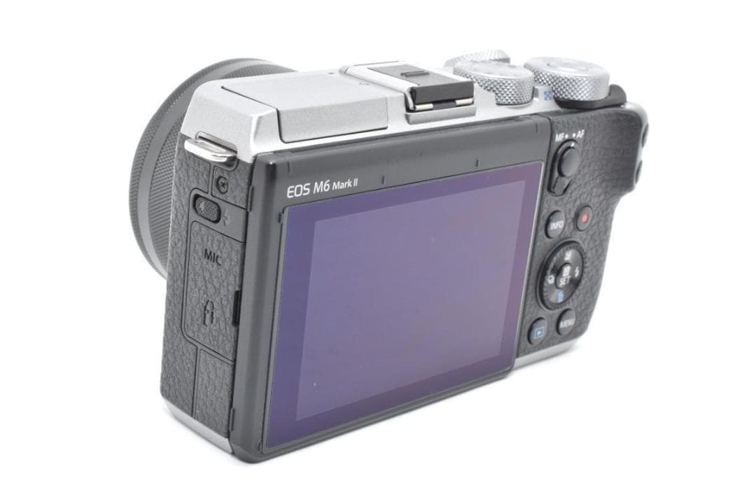Canon EOS M6 Mark II レンズキット ミラーレス一眼カメラ