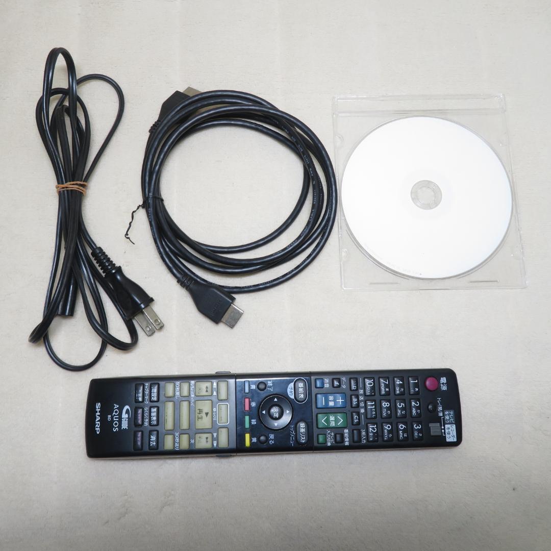 動作良好　SHARP BD-W520 ブルーレイレコーダー