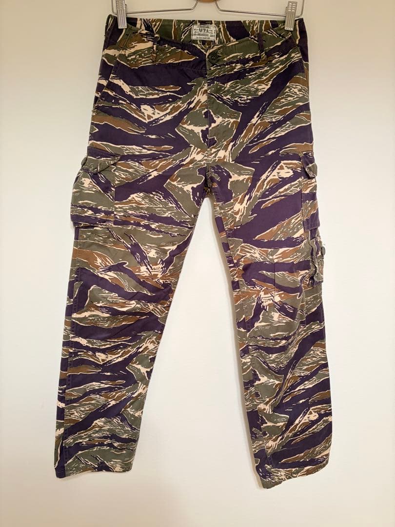 The REAL McCOY'S タイガーストライプ パンツ　Sサイズ