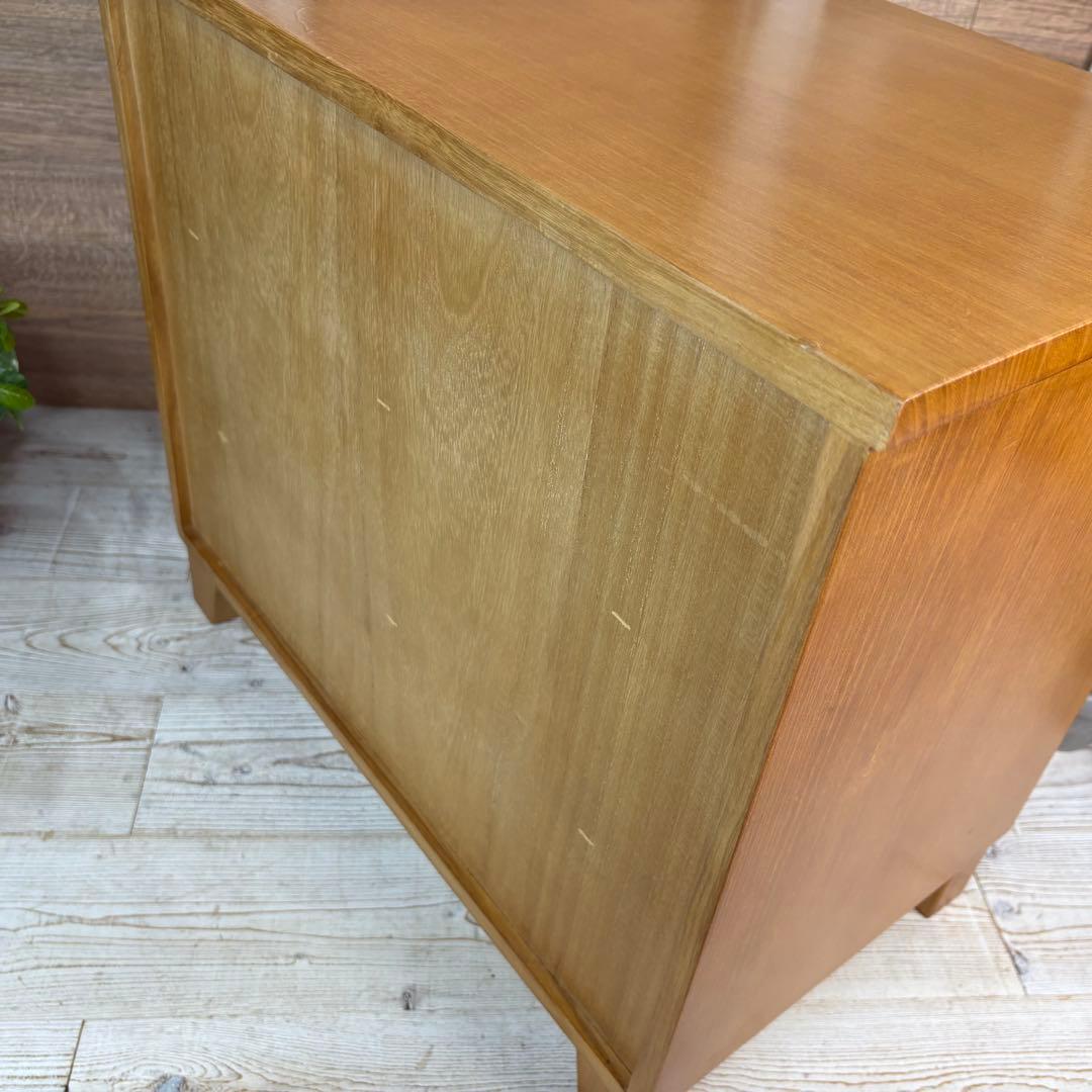 訳あり品【122】ナチュラルウッド多引き出し収納チェストインテリア木製タンス桐材