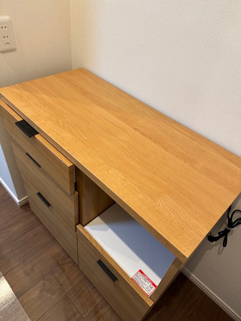 【設置無料】カウンター (エトナ90CT LBR)【レンジ・炊飯器置き場】