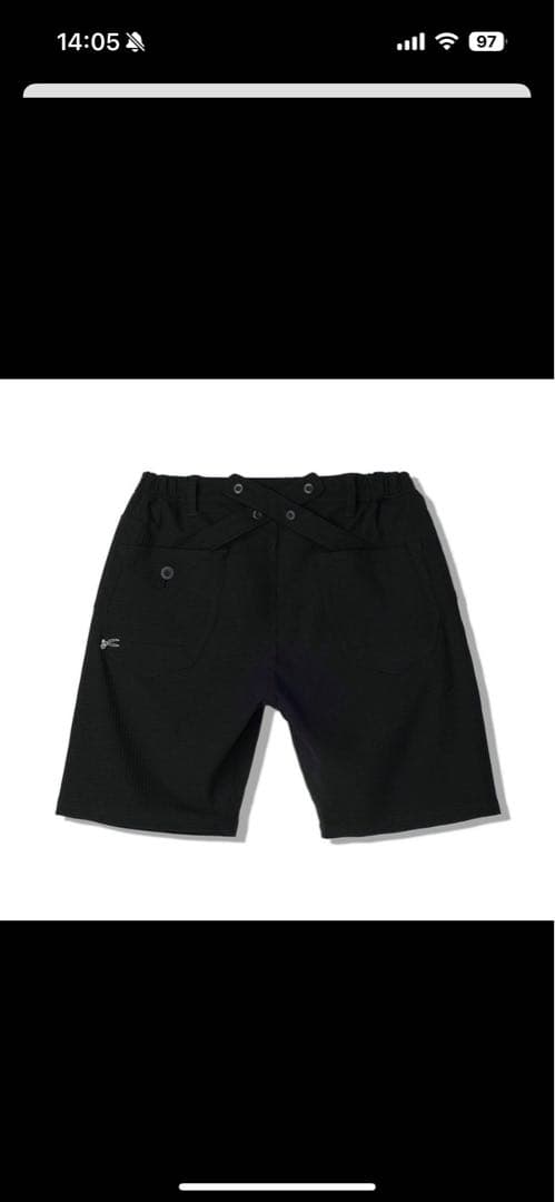 デンハム　クロスバックショートパンツDENHAM L