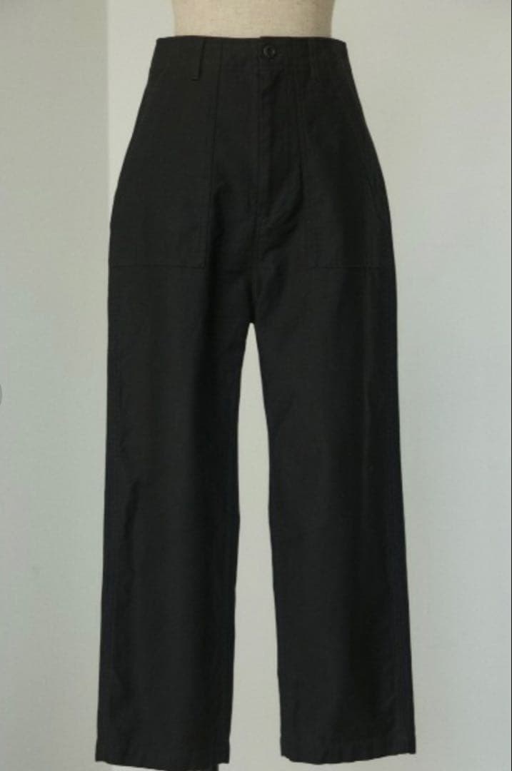BLACK BY MOUSSY/ブラックバイマウジー　ベイカーパンツ　ブラック