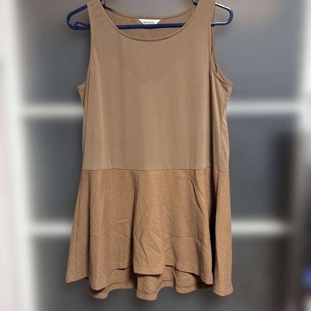 せんちゃんさん専用 INCEBORG ブラウンチュニック 半袖