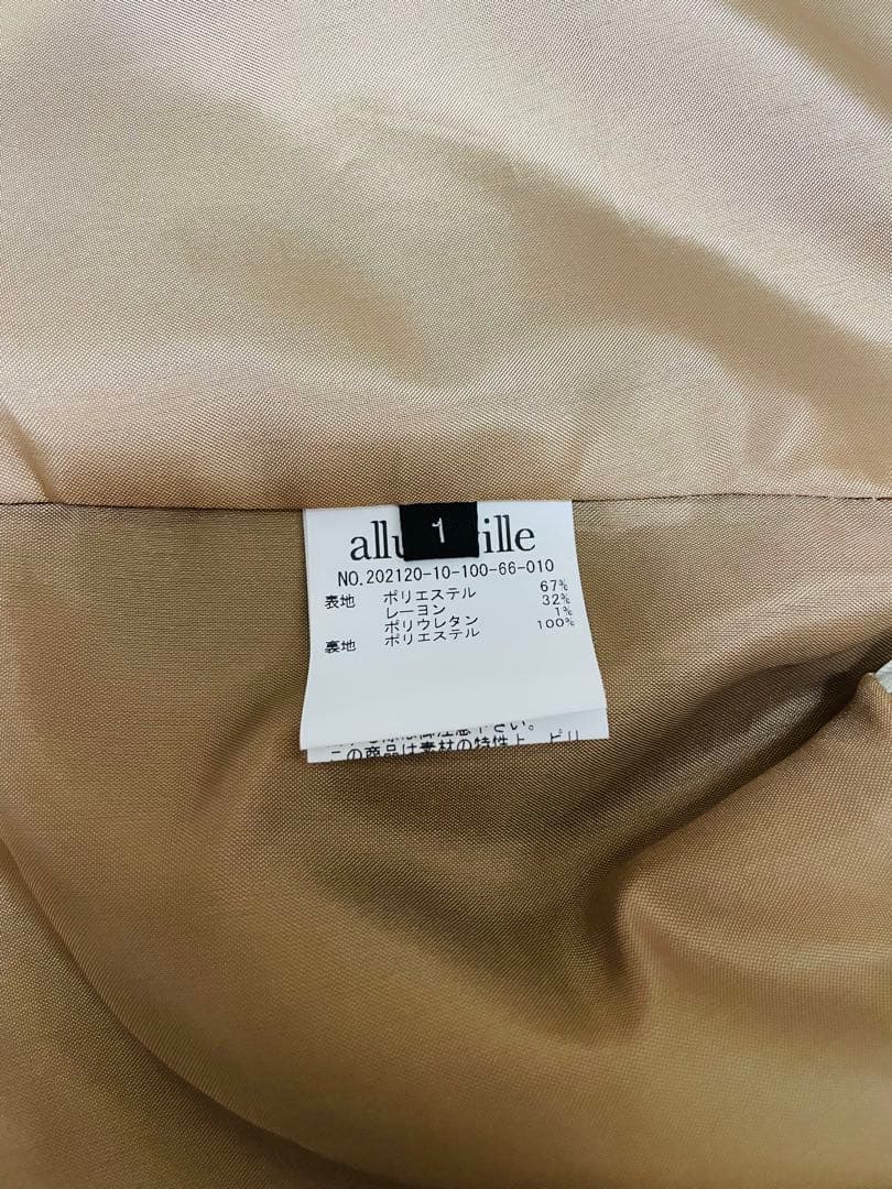 【美品】allureville アルアバイル リオペルダブルブレストジャケット
