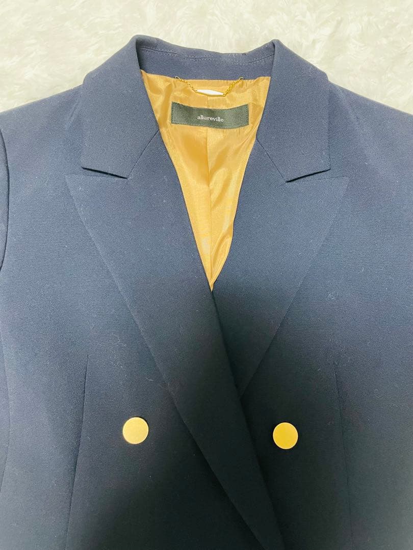 【美品】allureville アルアバイル リオペルダブルブレストジャケット