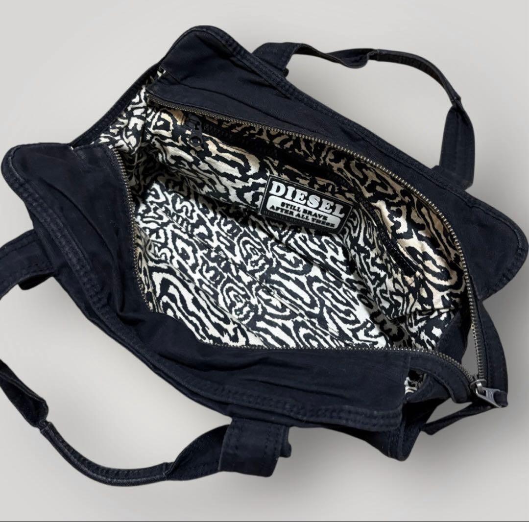 バッグ Archive Y2k Diesel l Logo Bag Black