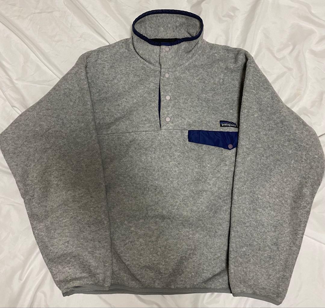 patagonia スナップt 90s グレー