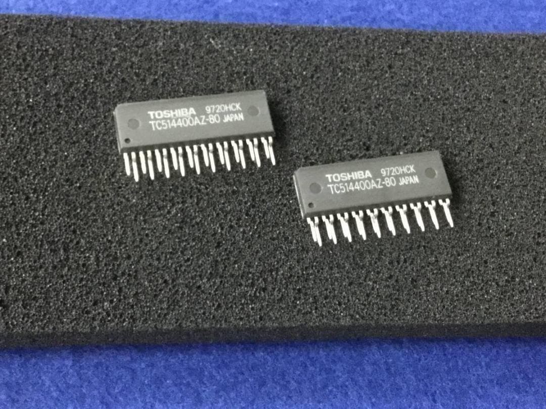 TC514400AZ-80 東芝 1MW x 4-Bit DRAM ２４個