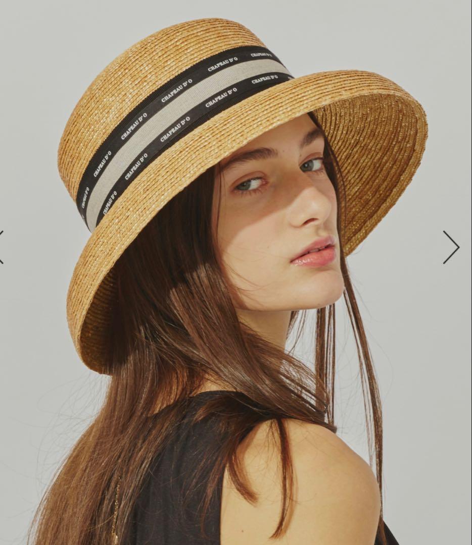 【シャポードオー】カサブランカロゴ入りハット