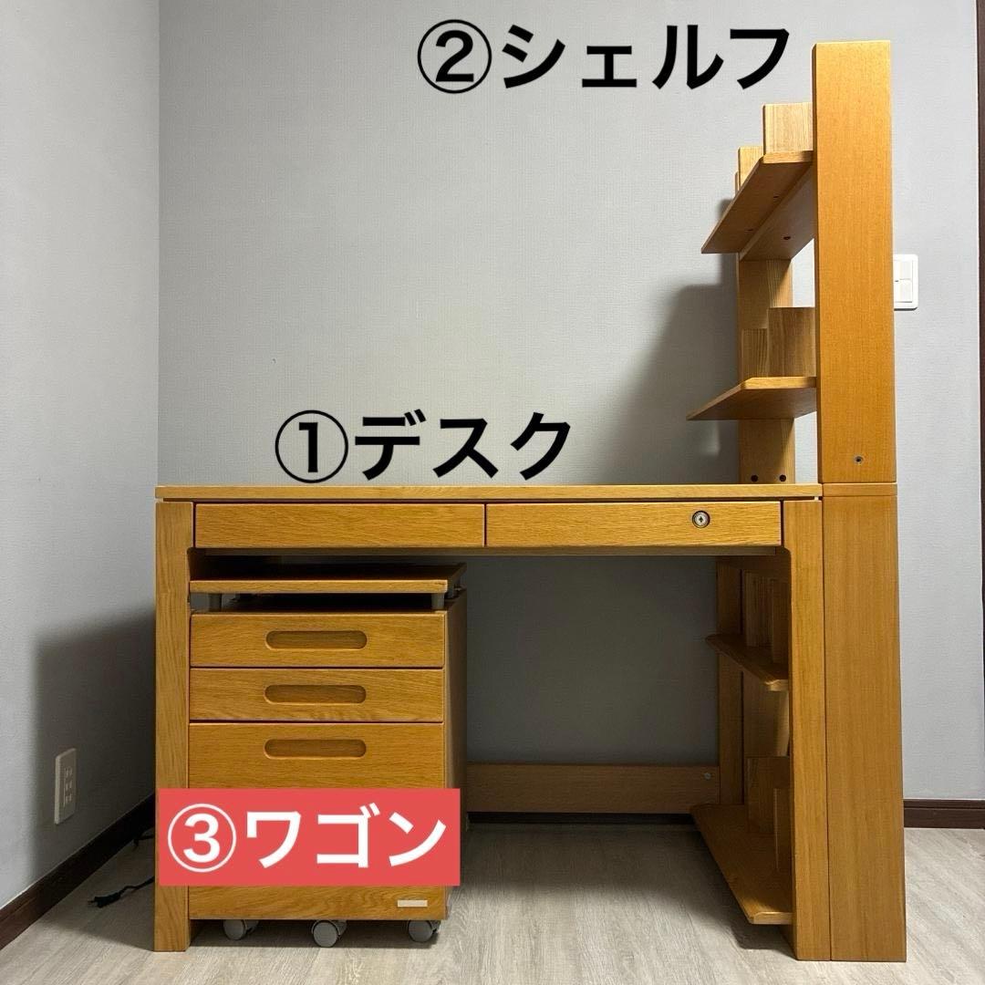 BEENO コイズミ学習デスク ③ワゴンのみ