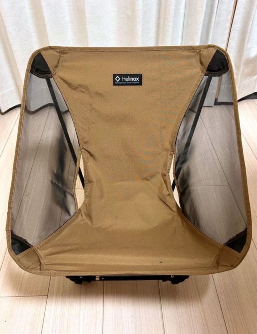 Helinox グラウンドチェア　中古品　コヨーテタン