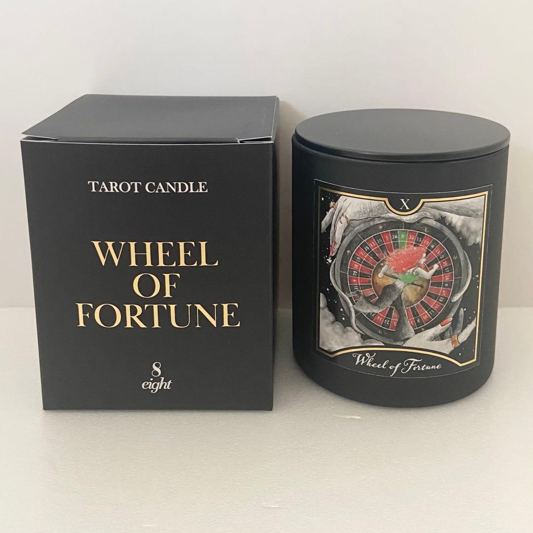 eight タロットキャンドル WHEELE OF FORTUNE 運命の輪