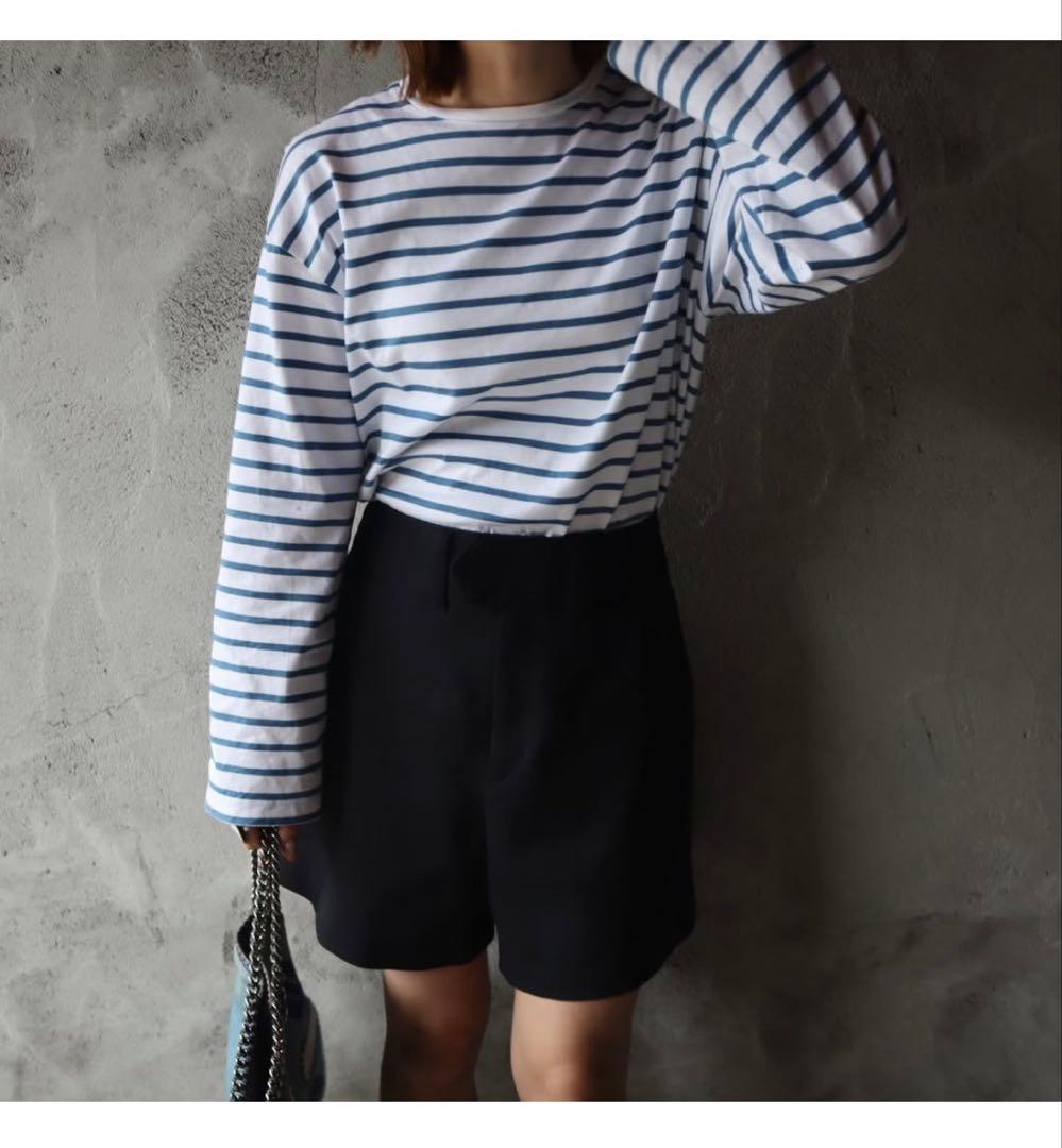 新品　epa エパ　ハイウエストショートパンツ　ブラック