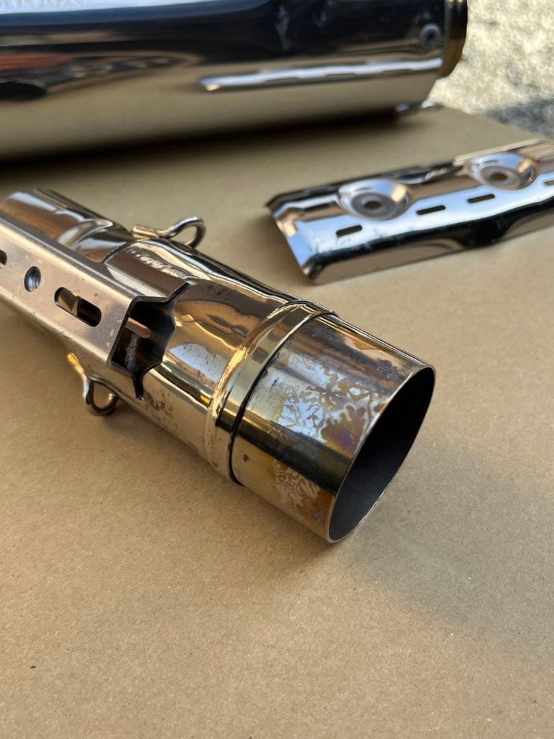 ホンダ GB350 、350Sスリップオンエキゾーストモリワキ マフラー