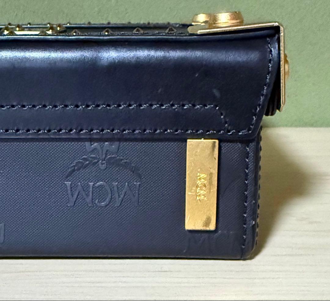 MCM（エムシーエム）2WAY トランク ショルダーバッグ