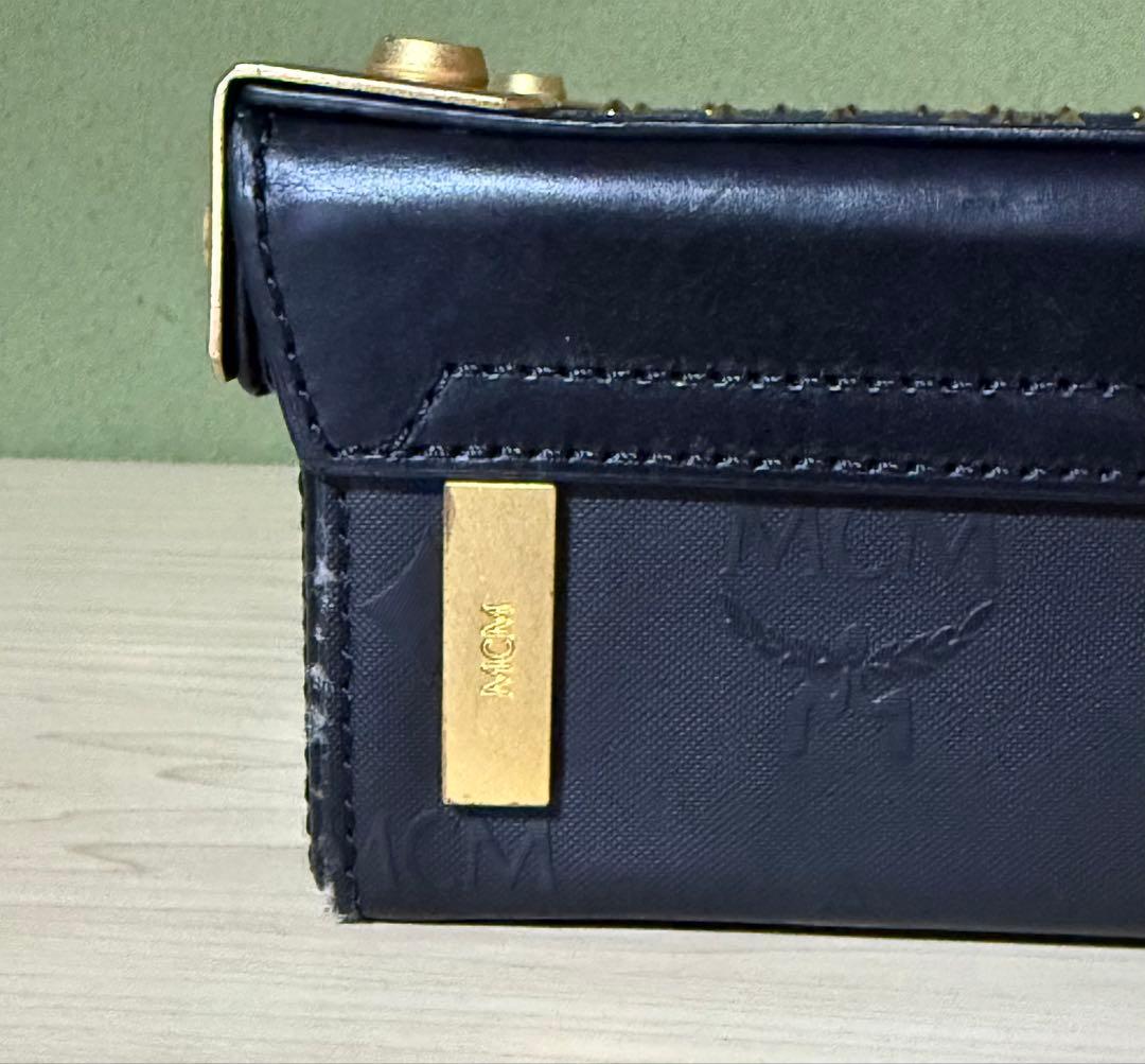 MCM（エムシーエム）2WAY トランク ショルダーバッグ