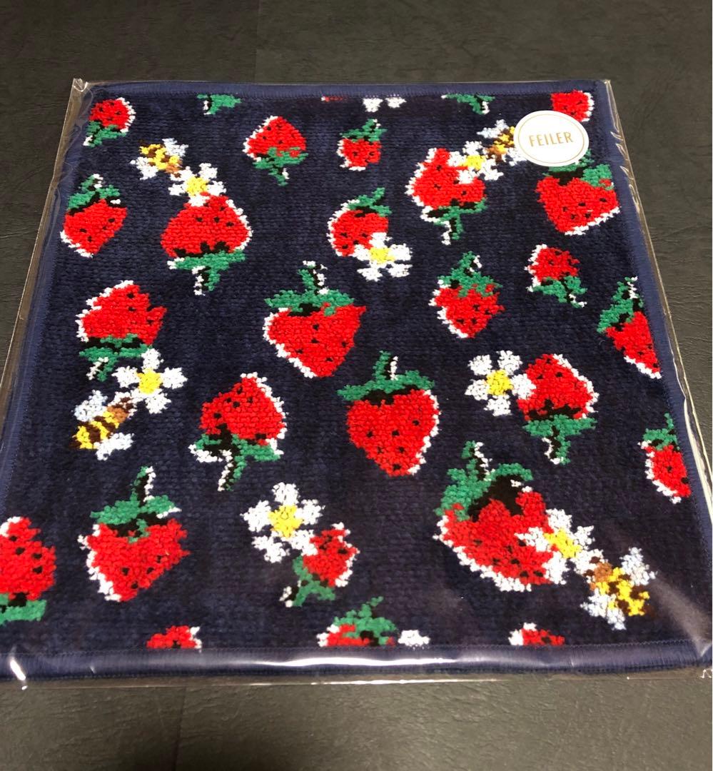 フェイラー　ミュベール　ストロベリーセレナーデ　ハンカチ2枚