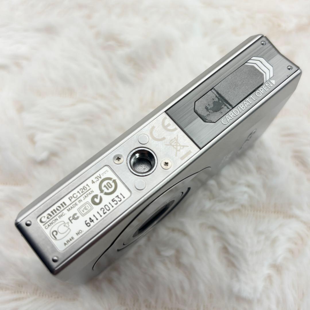 動作確認済み Canon IXY 95 IS シルバー バッテリー付属