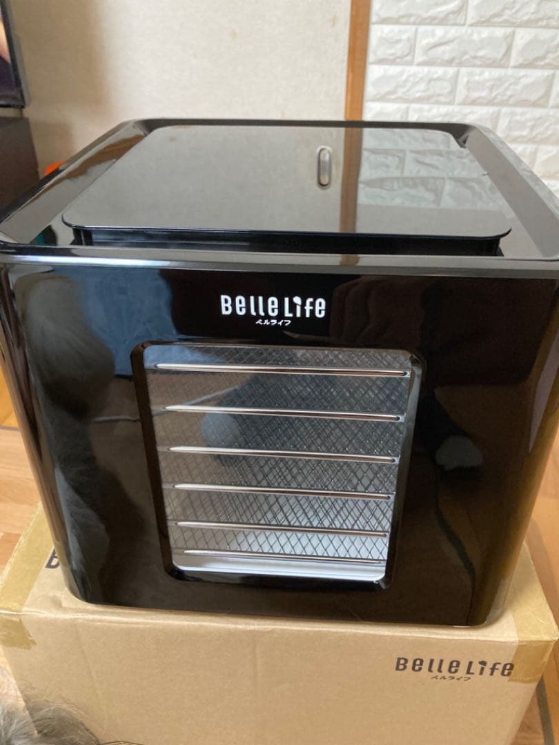 【美品】BelleLife フードドライヤー ブラック ペットおやつ