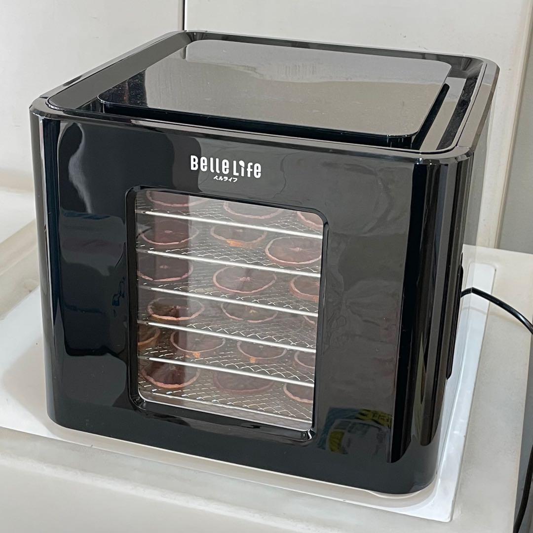 【美品】BelleLife フードドライヤー ブラック ペットおやつ