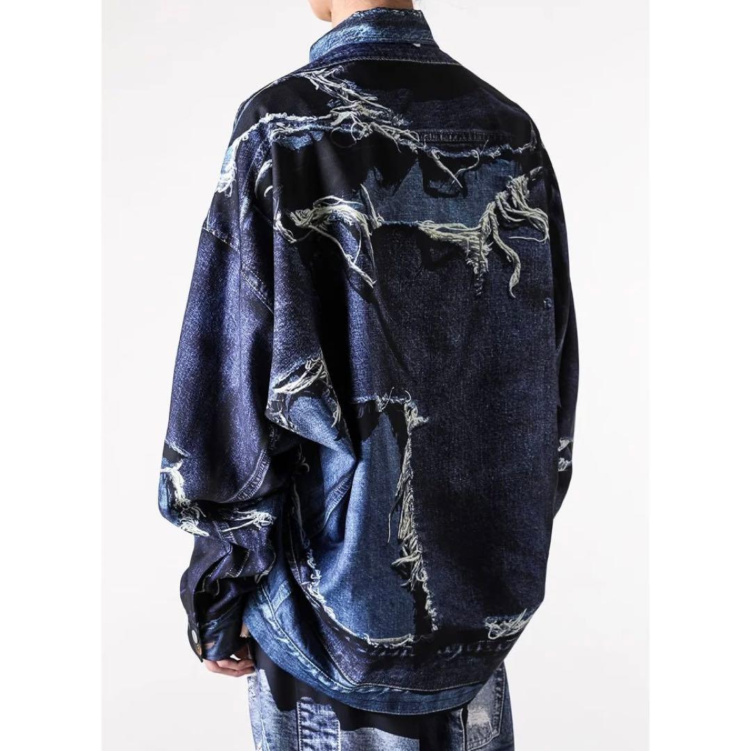 ✴︎希少✴︎ メゾンミハラヤスヒロ × T.A.T.A 転写 デニム ジャケット