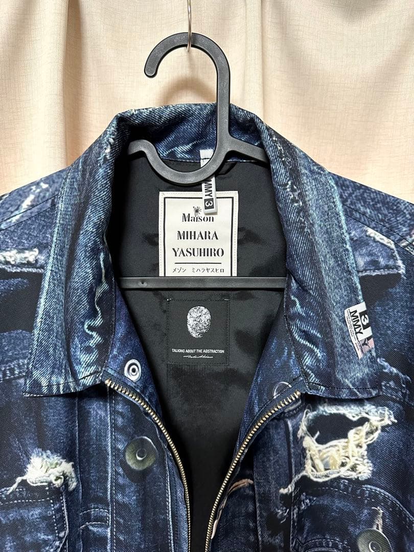 ✴︎希少✴︎ メゾンミハラヤスヒロ × T.A.T.A 転写 デニム ジャケット